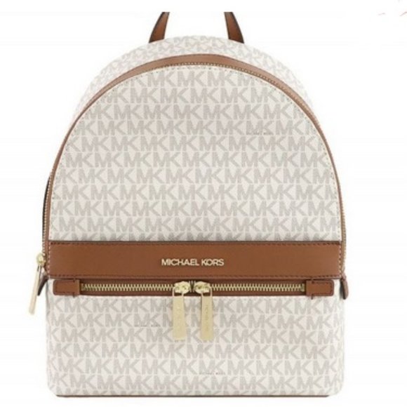 MICHAEL KORS Kenly Medium Backpack Signature Vanilla Bag main image 9